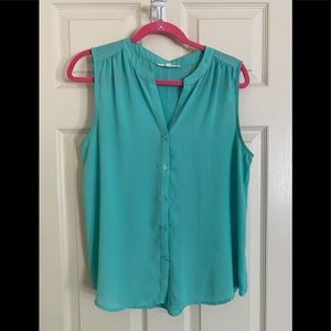 Mint Green Blouse